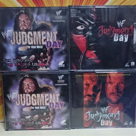 Wwf Wwe Judgement day 1998,2000, 2001,2002, 2003,2004,2006, 2008, Everything Else on Carousell