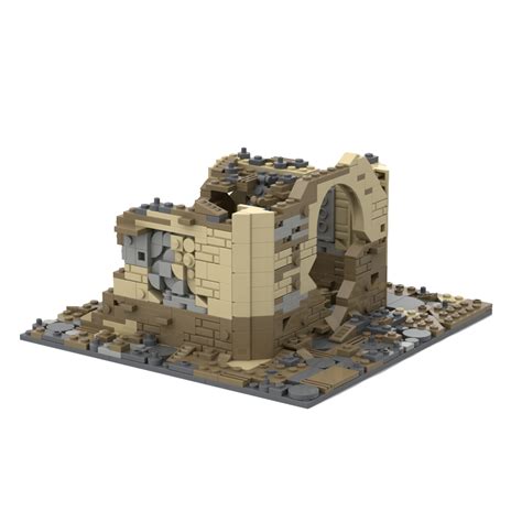 WWII War Ruins Military Scene Set | Medievalbrick