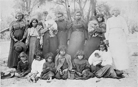 Group of Aboriginal Women at Perth, including Fanny Balbuk (far right) (c. 1900). Image Cre ...