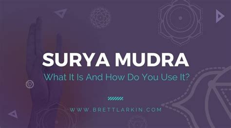 Surya Mudra: What Is It And How Do You Use It?