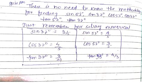 how to find the value sin 53 degree