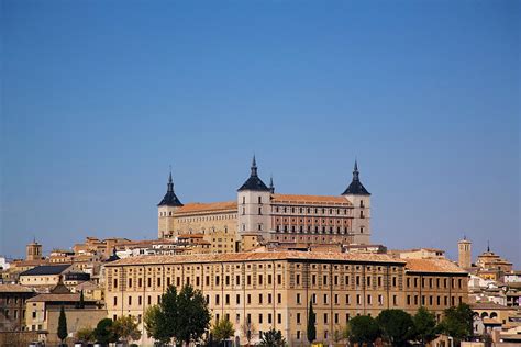 Alcazar De Toledo, Old Fortress And Photograph by Manfred Gottschalk ...