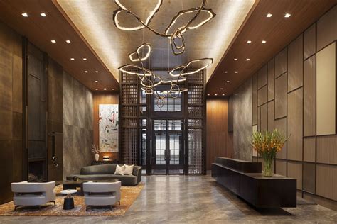 Luxury Developments Turn Lobby Ceilings into Works of Art