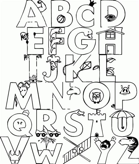 Free Free Printable Alphabet Coloring Pages A Z, Download Free Free Printable Alphabet Coloring ...