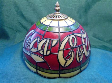 Vintage Coca Cola Lamp Shade -- Antique Price Guide Details Page