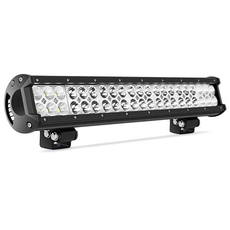 LED Light Bar 20 Inch 126w LED Work Light Spot Flood Combo Led Bar Off Road Lights Driving ...