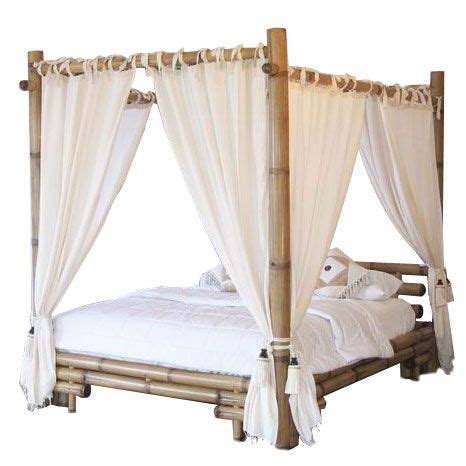 What im going to do with my new bamboo four poster bed in 2019 | Four ...