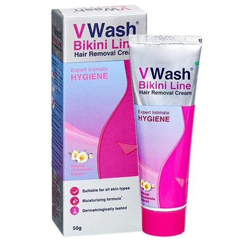 Buy Vwash Bikini Line Hair Removal Cream 50 gm Online at Best Price ...