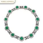 EMERALD AND DIAMOND NECKLACE, CIRCA 1860 | Magnificent Jewels and Noble Jewels: Part II | 2020 ...