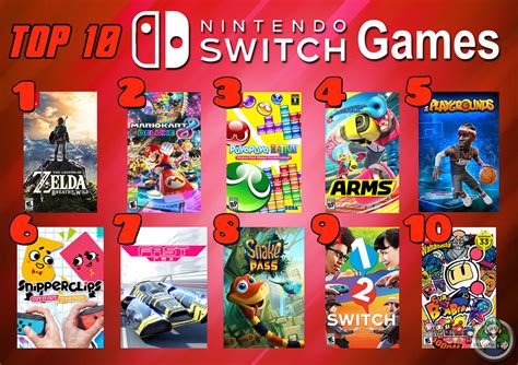 Top 10 Nintendo Switch Games | It's my favorite day of Top 1… | Flickr