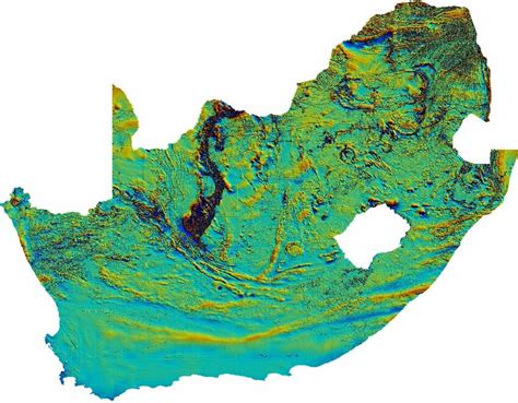 (PDF) Total Magnetic Field intensity map of the Republic of South Africa.