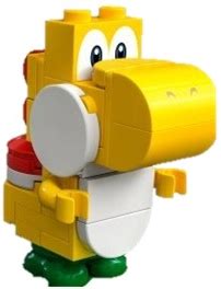 LEGO minifigures Yellow Yoshi | Brickset