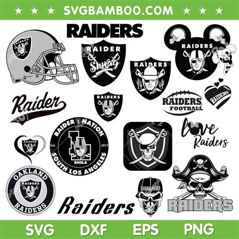 Oakland Raiders SVG Bundle