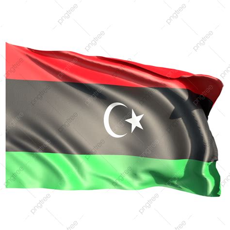 Libya Flag Waving, Libya Flag Waving Transparent, Libya Flag, Libya Flag Transparent PNG ...