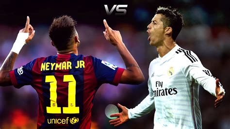 Cristiano Ronaldo vs Neymar Jr The Ultimate Battle 2014/15 | HD - YouTube