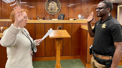 LeVon Allen sworn in as Interim Clayton County Sheriff | FOX 5 Atlanta