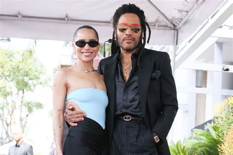 Zoë Kravitz roasts dad Lenny at his Walk of Fame ceremony