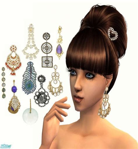 Brincos by Irene The Sims 2