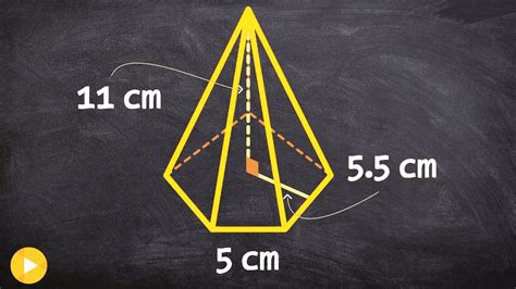 How to find the volume of a pentagonal pyramid - YouTube