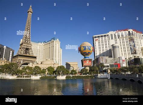 Hotels and Casinos on the Las Vegas Strip, Paradise, Las Vegas, Nevada ...