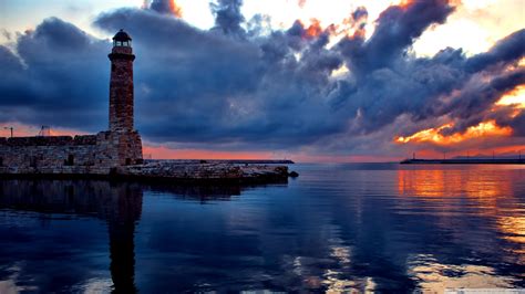 Lighthouse At Sunset Wallpapers - Wallpaper Cave