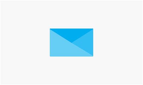 blue mail icon. vector illustration. 4638317 Vector Art at Vecteezy