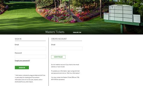 The 2018 Masters Tournament Tickets - Enter the Masters Ticket Lottery ...