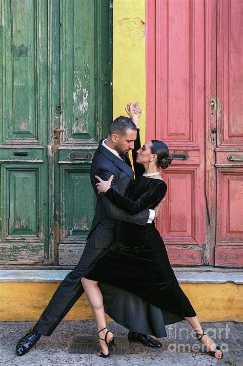 Tango in Caminito 002 Photograph by Bernardo Galmarini - Fine Art America