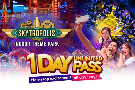 Skytropolis Ticket Genting Highlands Indoor Theme Park - dahcuti