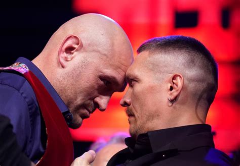 Tyson Fury postpones Oleksandr Usyk fight after 'freak cut' suffered in ...