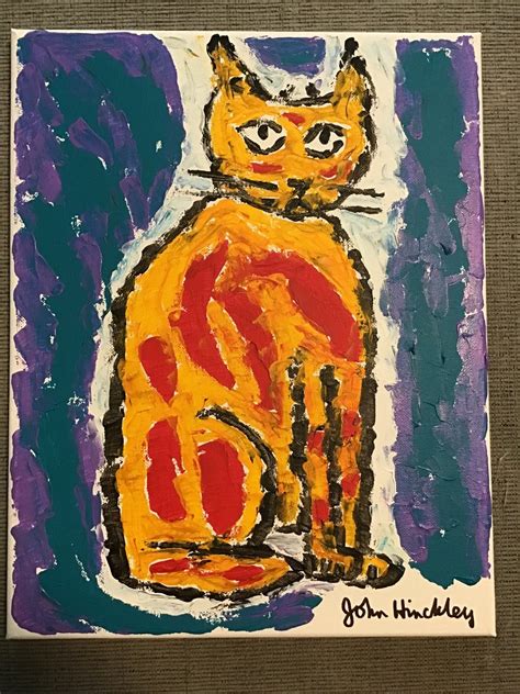 John Hinckley on Twitter: "My original CAT painting just listed on Ebay ...