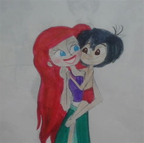 Ariel and Mowgli by MIXTOONS on DeviantArt