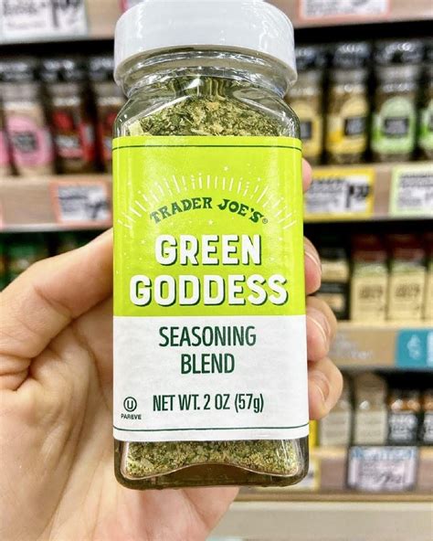 Trader Joe's Green Goddess Seasoning Blend 2oz - 57g - Carlo Pacific