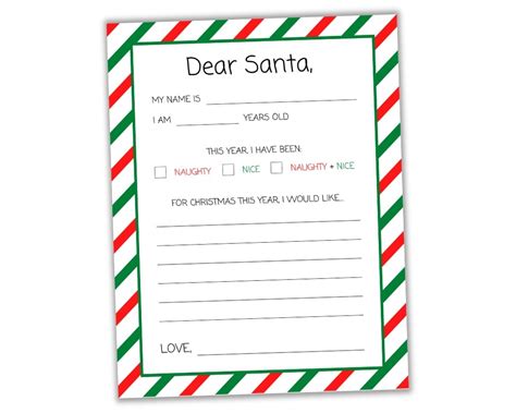 Santa Letter Template Christmas Parents (Teacher-Made) | lupon.gov.ph