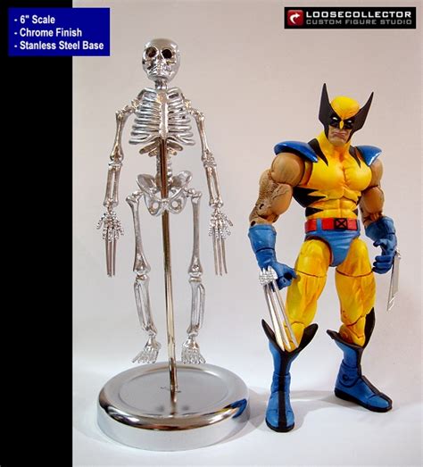 Loosecollector Custom Figures Archive: Wolverine's Adamantium Skeleton