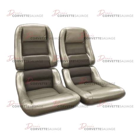 C3 New Collector's Edition Leather Seat Cover Set 1982 | Dino's Corvette Salvage