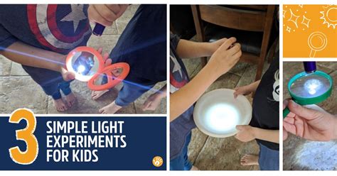 3 Super Simple Light Experiments for Kids to Do | FKAkidstv