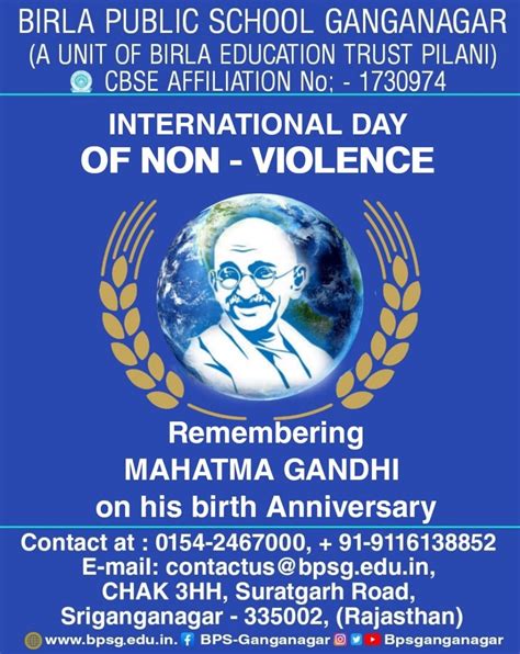 International Day of Non-Violence