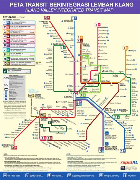 Mrt経路図マレーシア-Kl mrt路線図（マレーシア）