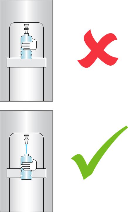 Download Water Dispenser, Instructions, Guide. Royalty-Free Vector ...