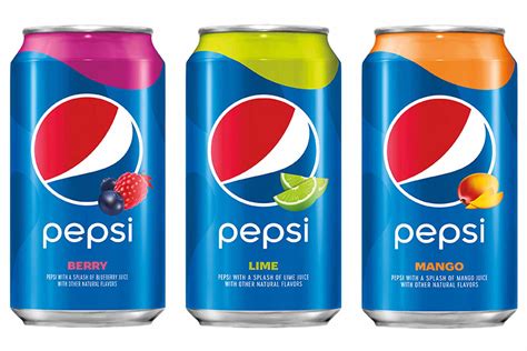 Pepsi Launches New Lime, Berry and Mango Flavors — Here's How They ...