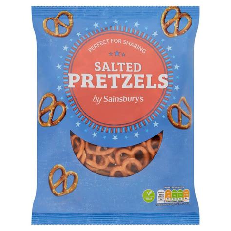 Sainsbury's Salted Pretzels 150g - £1.5 - Compare Prices