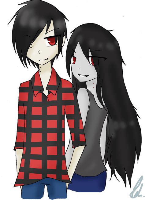 Marshall Lee and Marceline by Ruzuri on DeviantArt