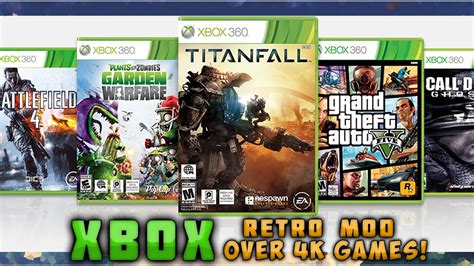 Xbox Original RETRO MOD Console - Soft Mods & CoinOPS 7! Over 4000 Games! - YouTube