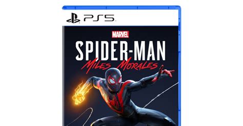 First look at the PS5 cover art for Spider-Man: Miles Morales