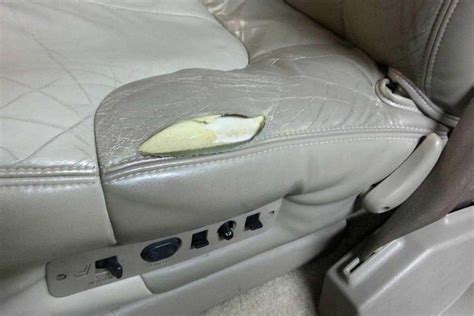 How To Repair Large Tear In Leather Car Seat Quickly?