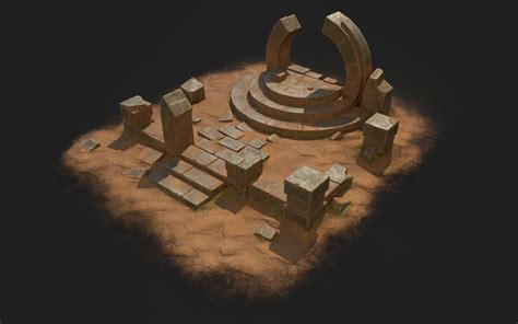 ArtStation - Stone altar