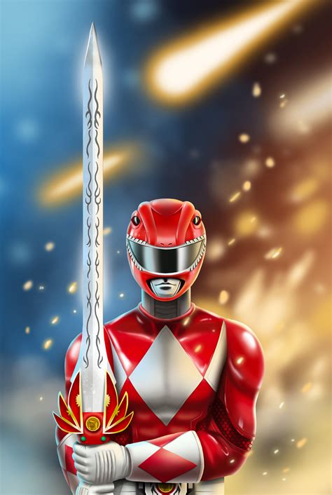 ArtStation - Mighty Morphin Power Rangers Fan-art