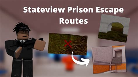 All Prison Escape Routes in Stateview Prison - YouTube