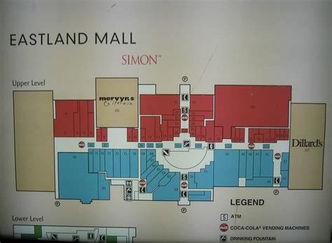 Eastland Mall Map | Eastland Mall map | Tom Baddley | Flickr